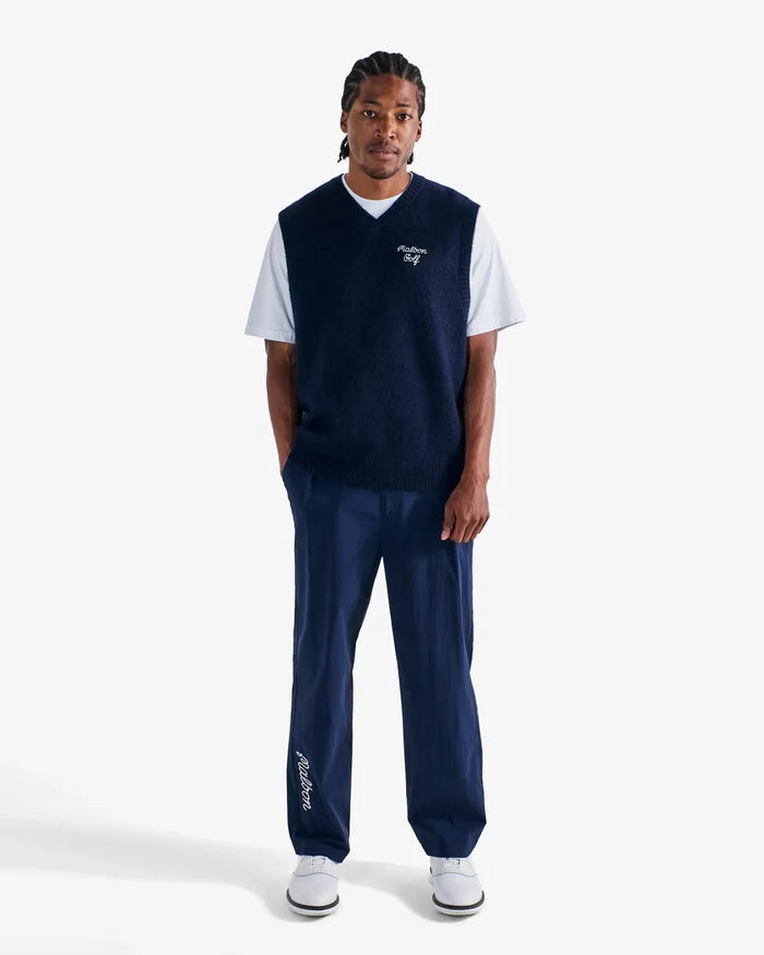 Malbon - Domenica Vest in Navy - Kalifornia Jean Bar