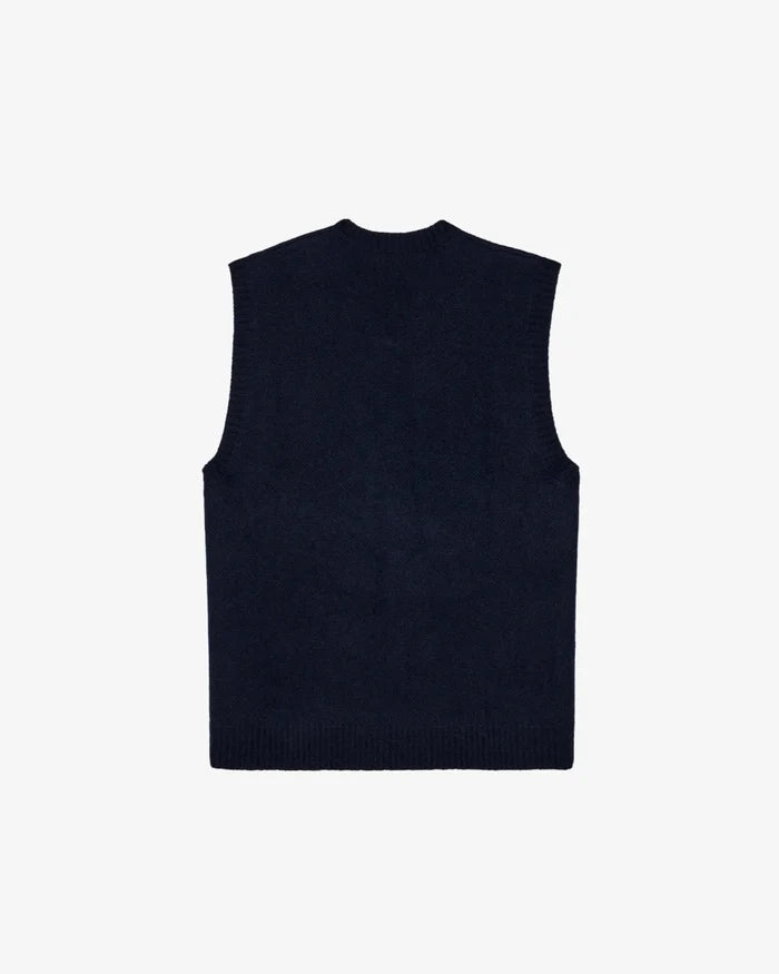 Malbon - Domenica Vest in Navy - Kalifornia Jean Bar
