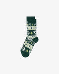 Malbon - Douglas Fair Isle Sock Forest - Kalifornia Jean Bar