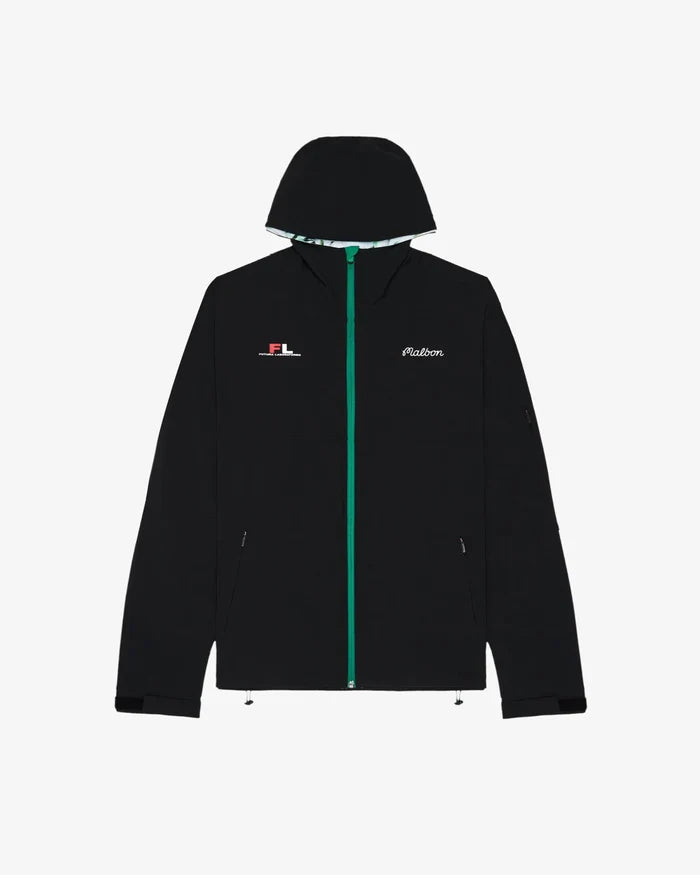 Malbon - Futura Shell Jacket in Black - Kalifornia Jean Bar