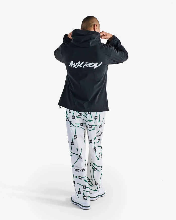 Malbon - Futura Shell Jacket in Black - Kalifornia Jean Bar
