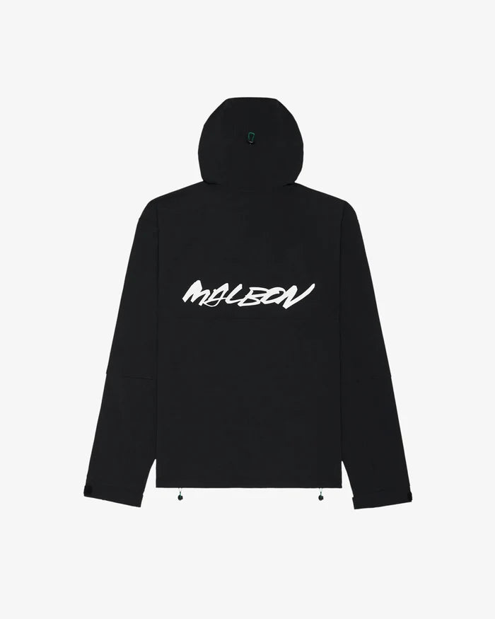 Malbon - Futura Shell Jacket in Black - Kalifornia Jean Bar