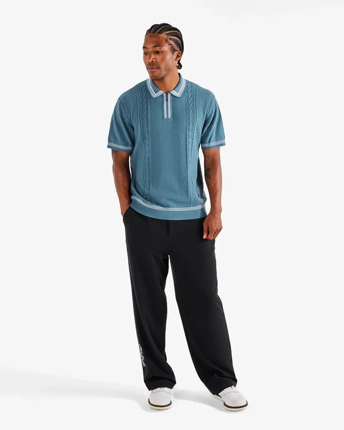 Malbon - Navarro Polo Aegean Blue - Kalifornia Jean Bar
