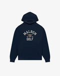 Malbon - Navy Fesque Crest Hoodie - Kalifornia Jean Bar