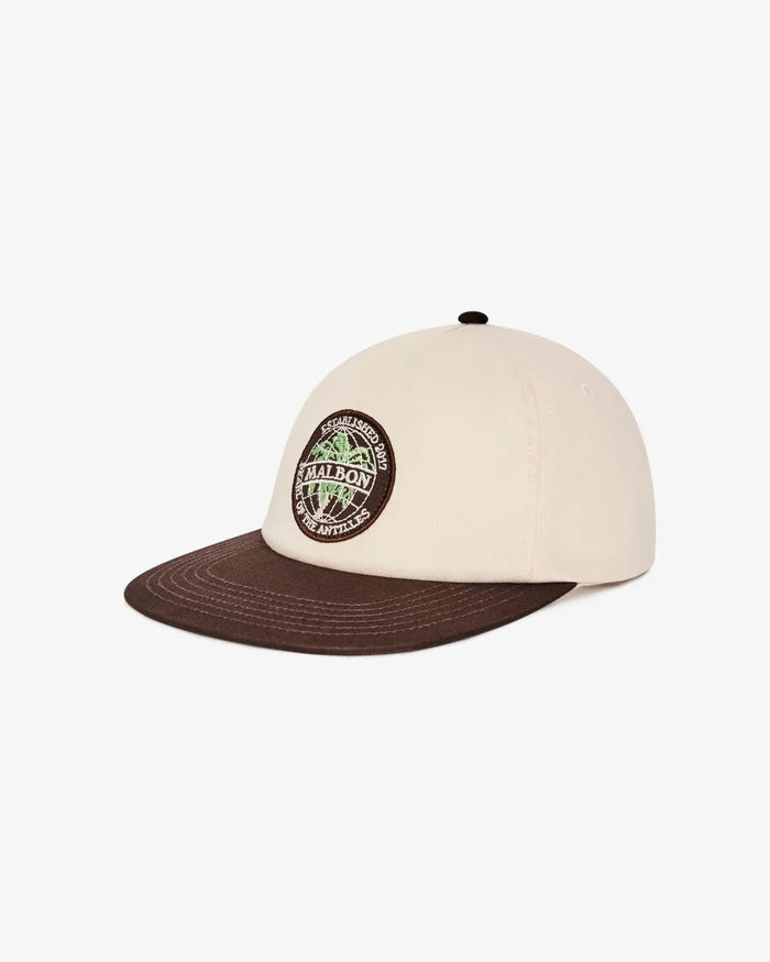 Malbon - Palmera Snapback in Cream - Kalifornia Jean Bar