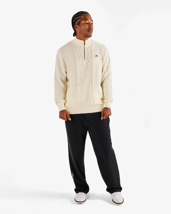 Malbon - Santoro Sweater in Cream - Kalifornia Jean Bar
