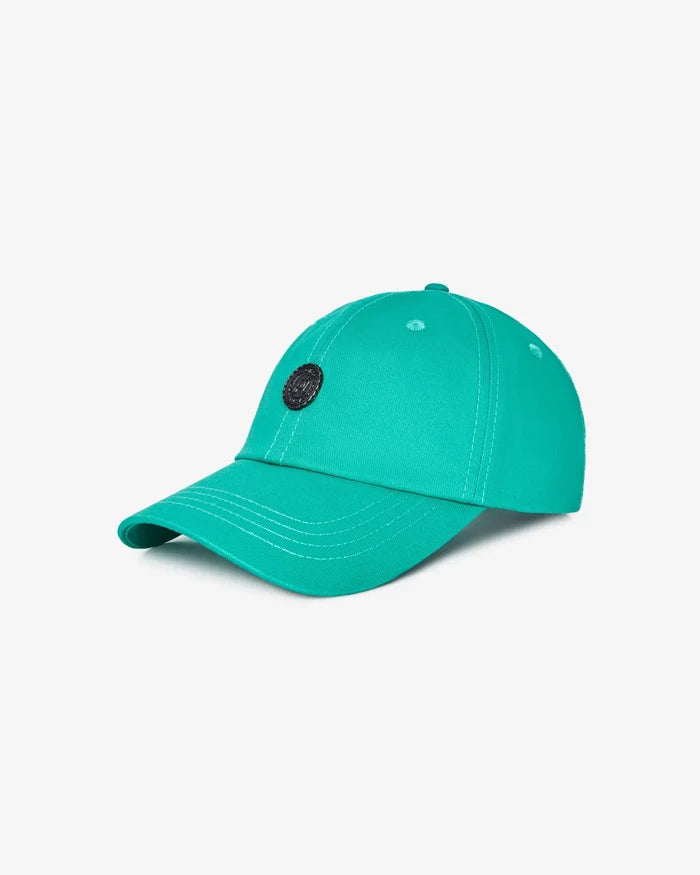 Malbon - Stamp Dad Hat in Marine Green - Kalifornia Jean Bar