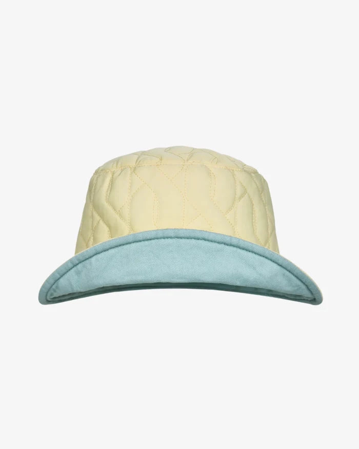 Malbon - Velasco Reversible Bucket Hat Wax Yellow/Surf Spray - Kalifornia Jean Bar
