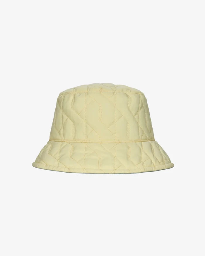 Malbon - Velasco Reversible Bucket Hat Wax Yellow/Surf Spray - Kalifornia Jean Bar