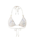 Swimwear Melissa Odabash Malta Triangle Bikini Top Lizard Apoella