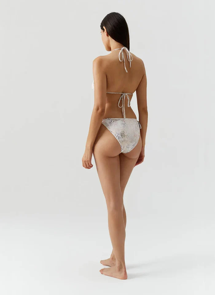 Swimwear Melissa Odabash Malta Triangle Bikini Top Lizard Apoella