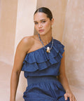 Mare Sole Amore Mangrove Choker | Blue
