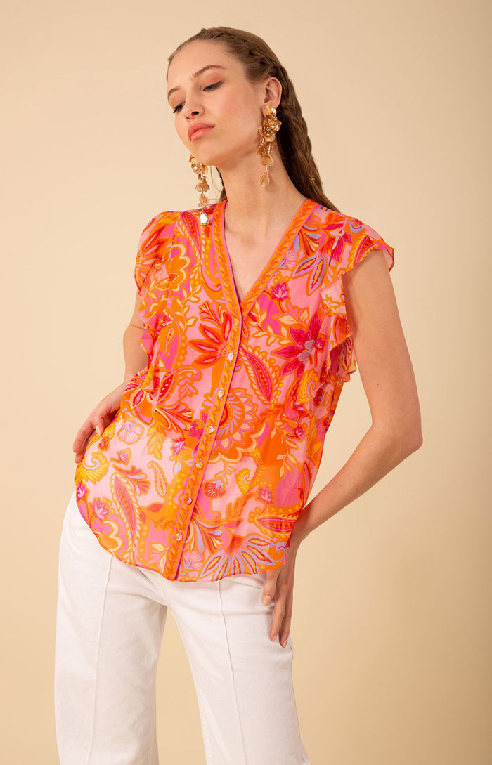 Margaret Top, color_pink
