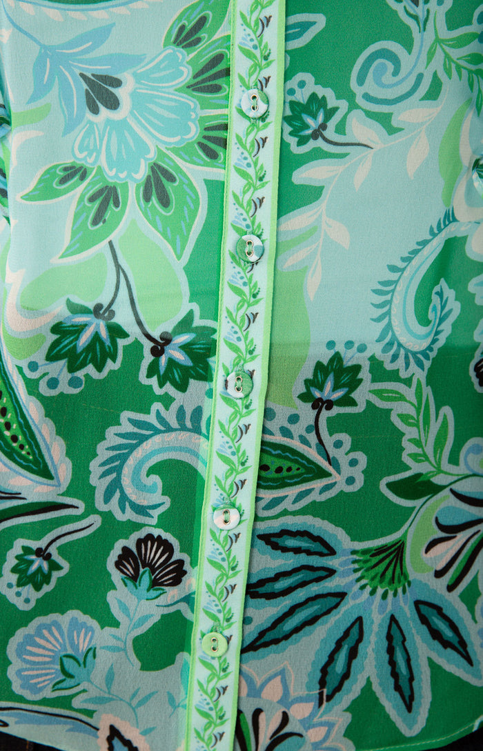 Margaret Top, color_turquoise