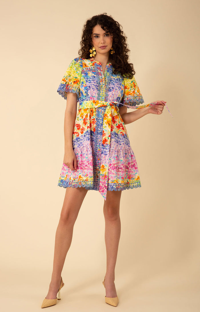 Mariana Poplin Dress, color_blue