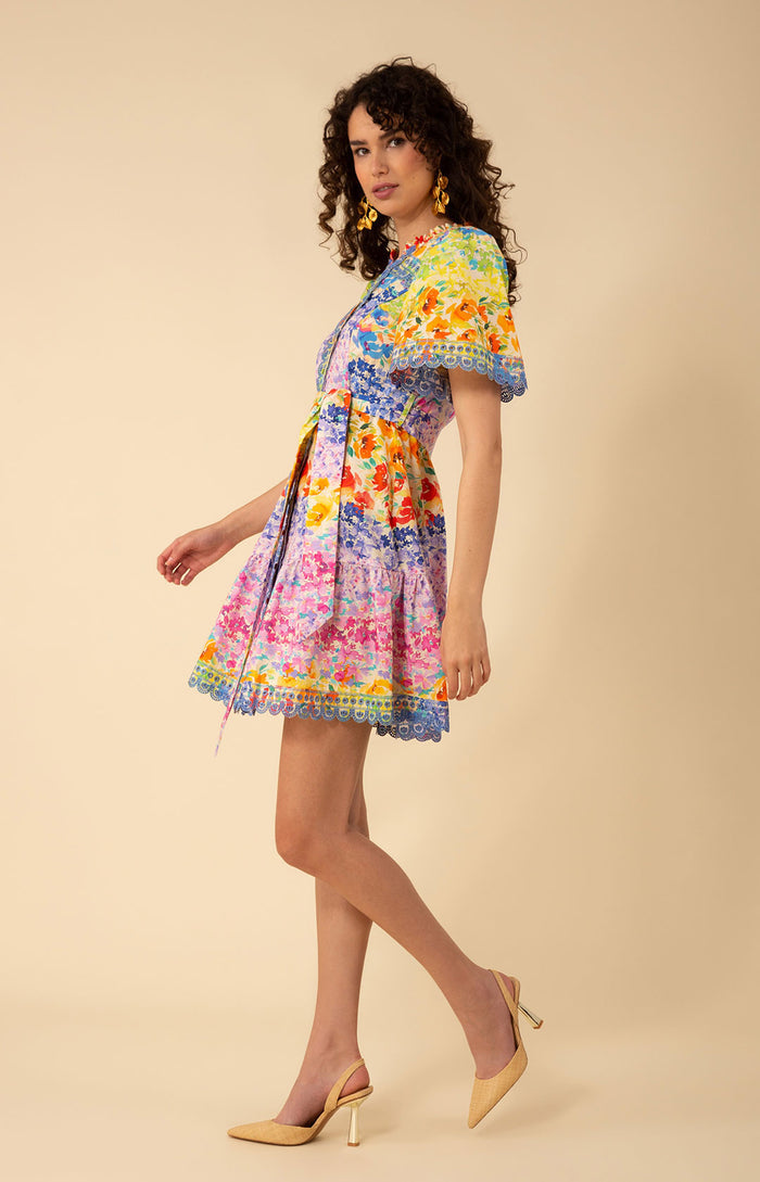 Mariana Poplin Dress, color_blue
