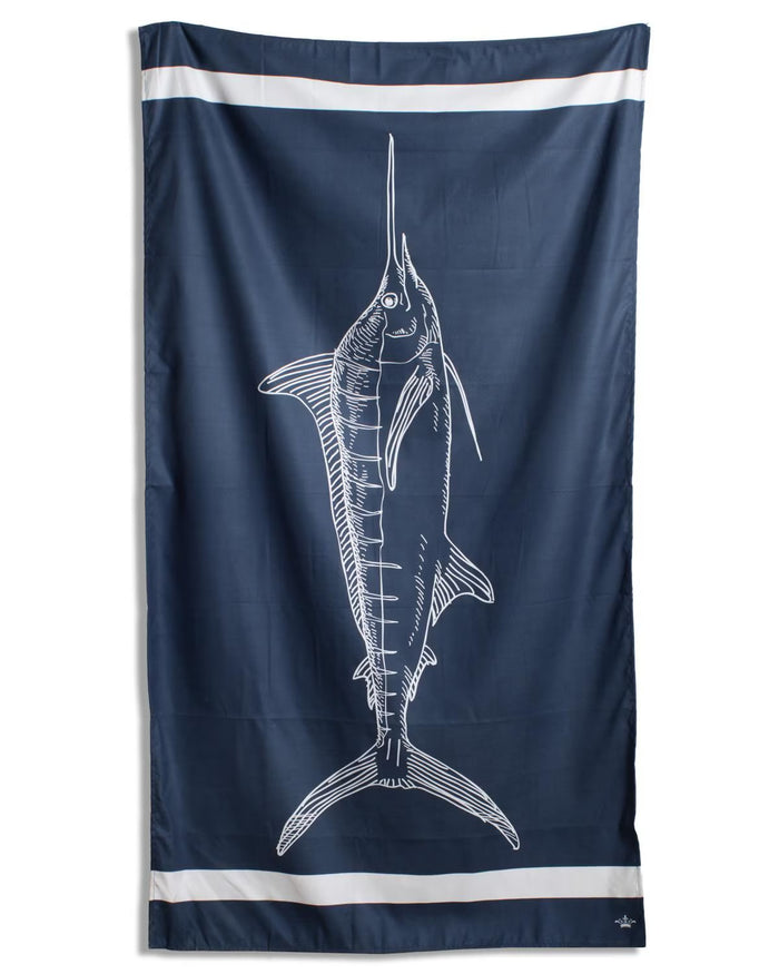 The Royal Standard Marlin Giant Beach Towel