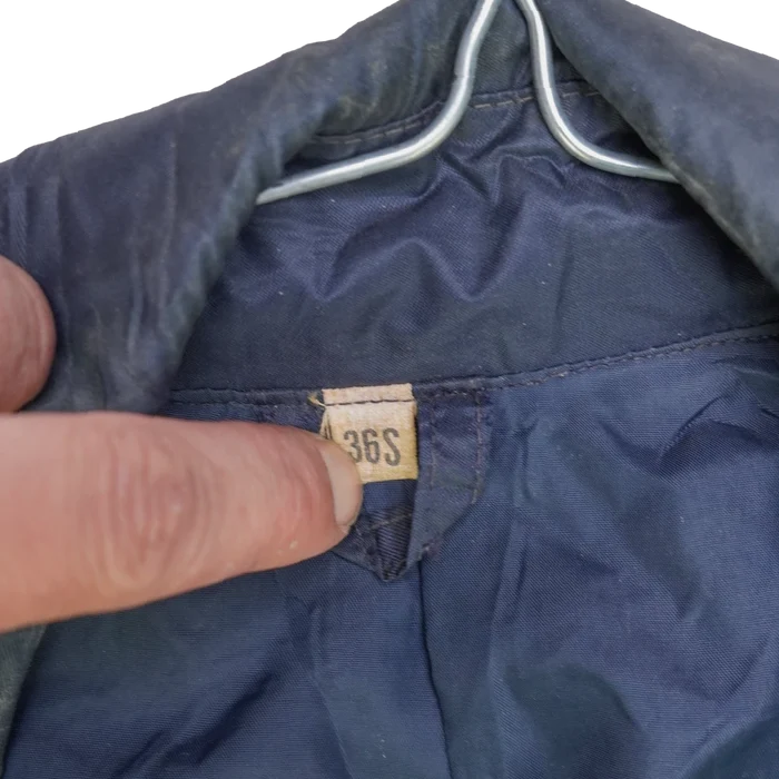 Men’s Lightweight Blue Raincoat — U.S. Military Issue - Small - US Army Surplus - Rain Jackets
