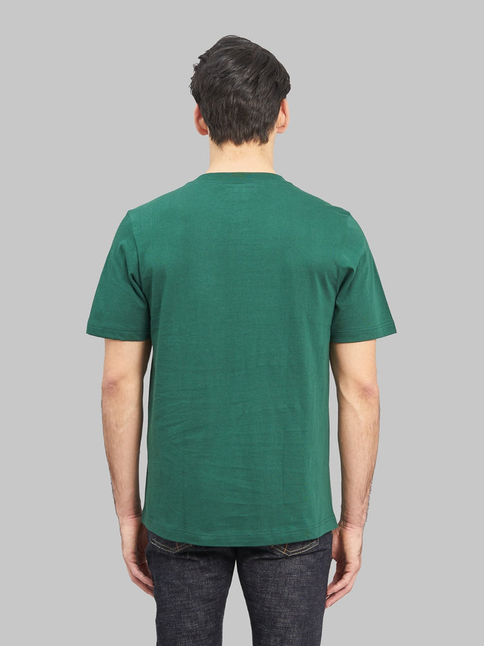 Merz b Schwanen 1950s Loopwheeled Classic TShirt green  model back fit