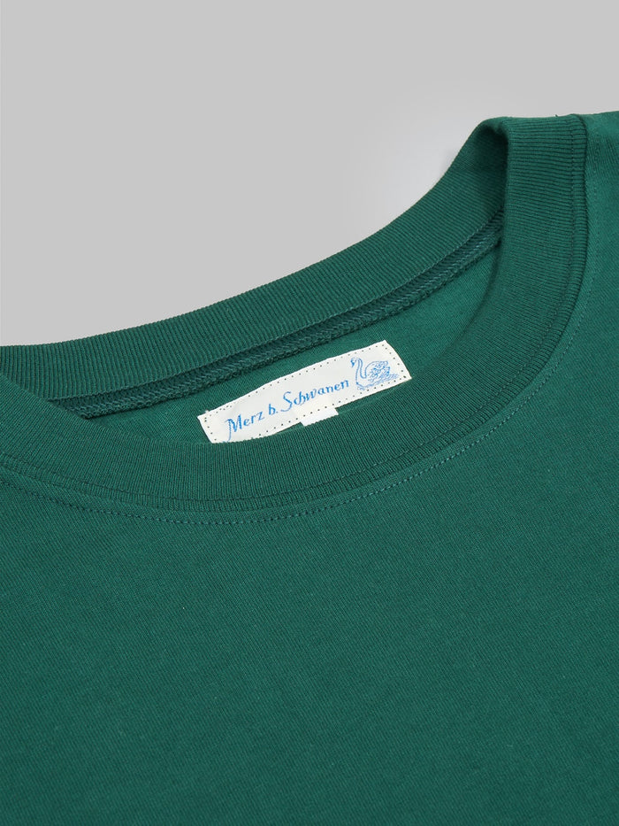 Merz b Schwanen 1950s Loopwheeled Classic TShirt green  fabric