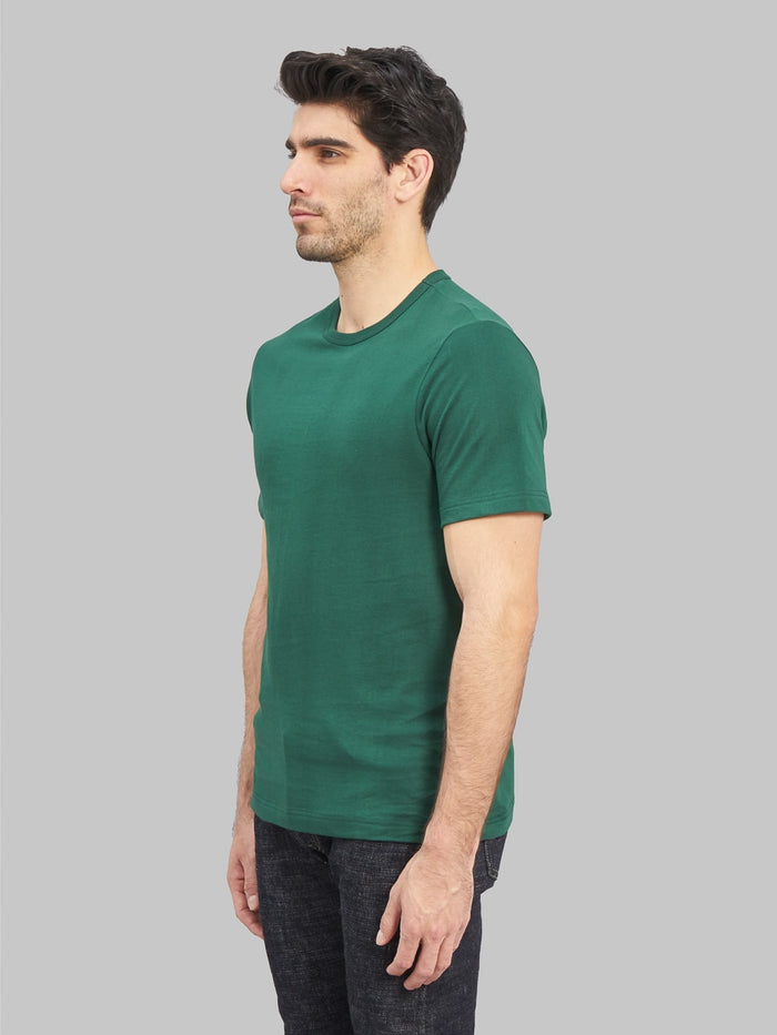 Merz b Schwanen 1950s Loopwheeled Classic TShirt green  side fit