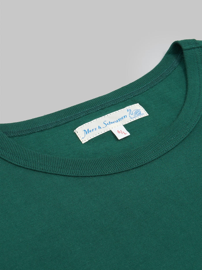 Merz b Schwanen 1950s Loopwheeled Classic TShirt green  fabric