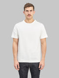 merz b schwanen 214 heavyweight loopwheeled Tshirt relaxed fit white look