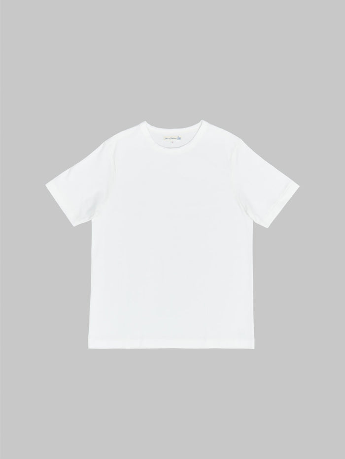 merz b schwanen 214 heavyweight loopwheeled Tshirt relaxed fit white front