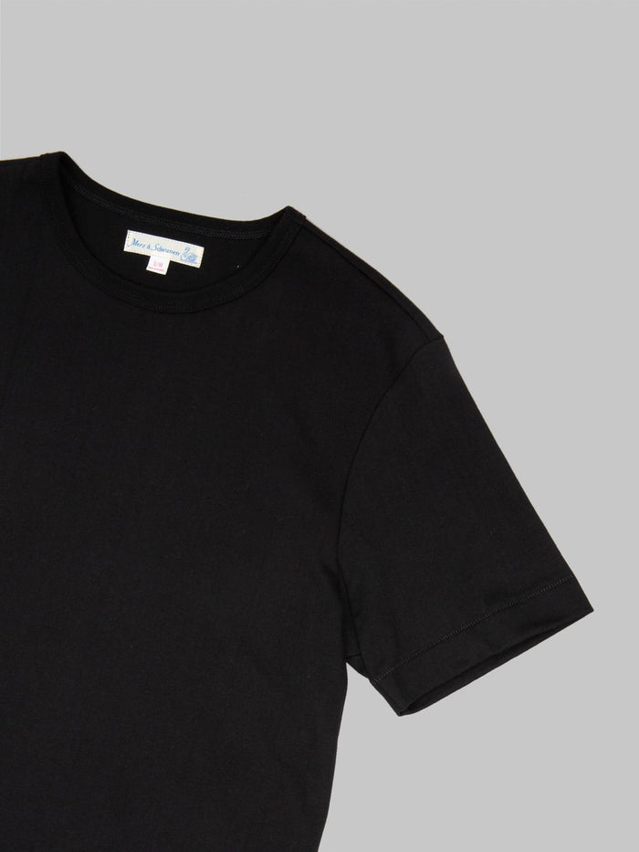 merz b schwanen 2m15 sturdy jersey classic fit tshirt black sleeve