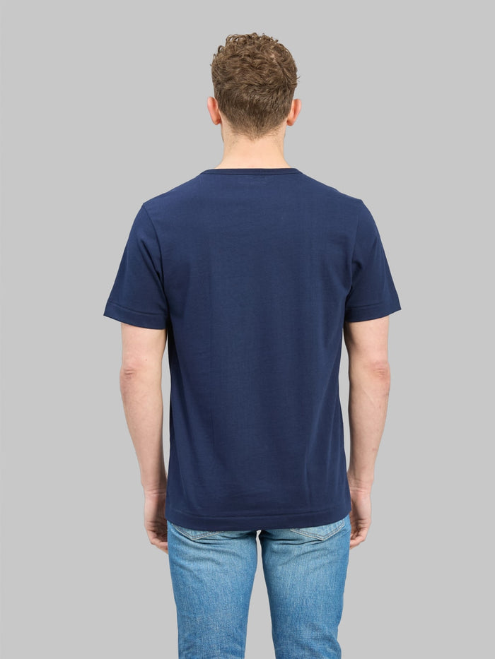 Merz b Schwanen 2M15 Classic Fit TShirt Ink Blue back fit