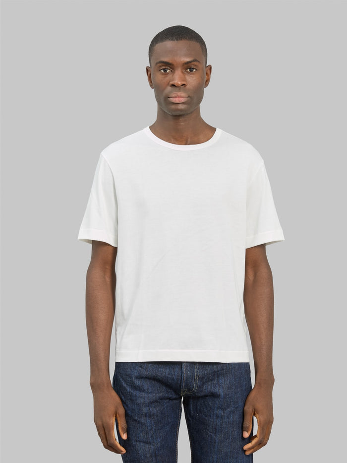 merz b schwanen 2m15c sturdy jersey cropped tshirt white classic front fit