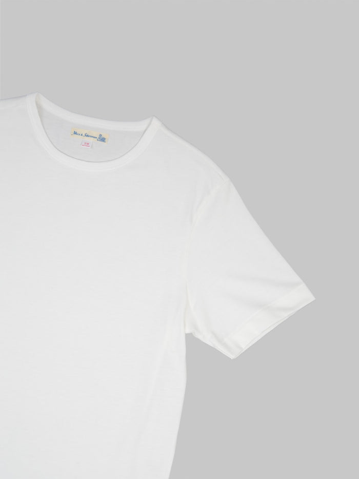 merz b schwanen 2m15c sturdy jersey cropped tshirt white classic sleeve