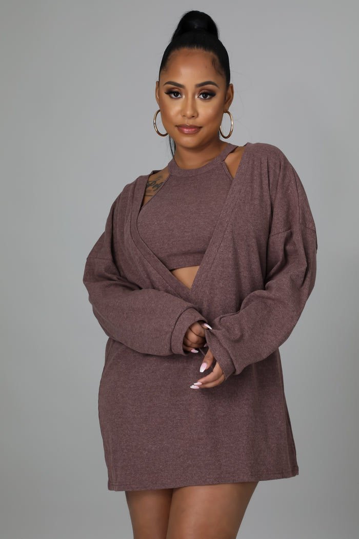 Mia Sweater Top Dress image 2
