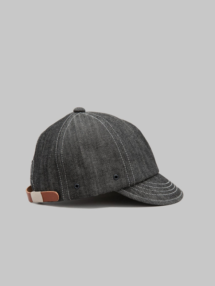 Mighty Shine Bridge Cap Type 2 Work Indigo