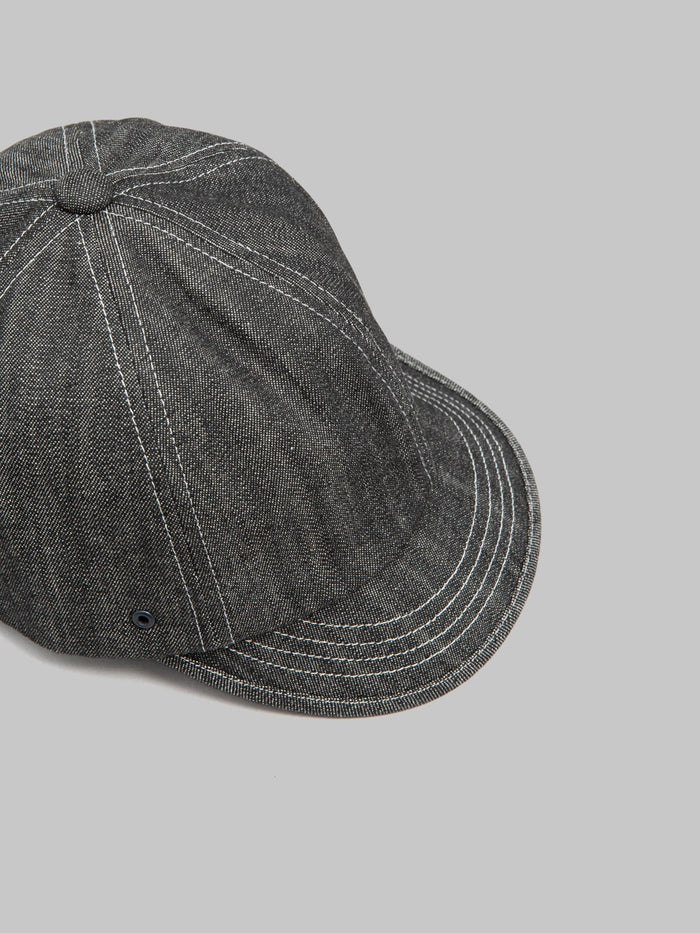 Mighty Shine Bridge Cap Type 2 Work Indigo  brim