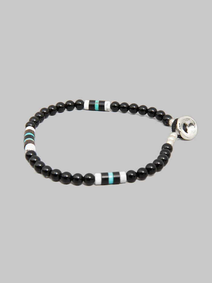 Mikia 4mm Stone Bracelet onyx