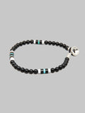 Mikia 4mm Stone Bracelet onyx