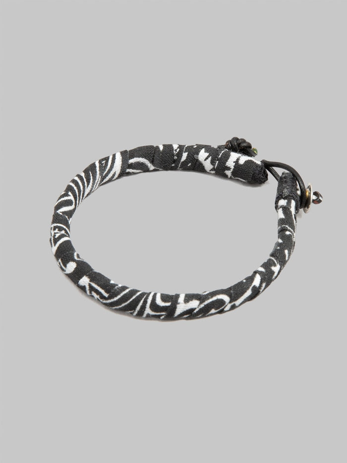 Mikia Bandana Bracelet Black
