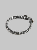 Mikia Bandana Bracelet Black
