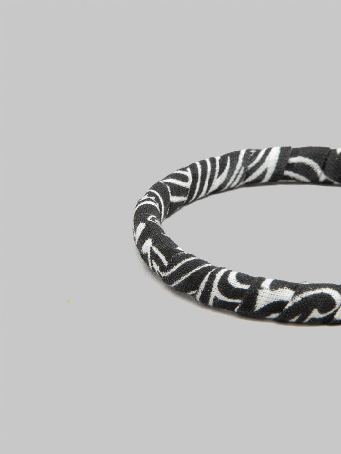 Mikia Bandana Bracelet Black made in japan