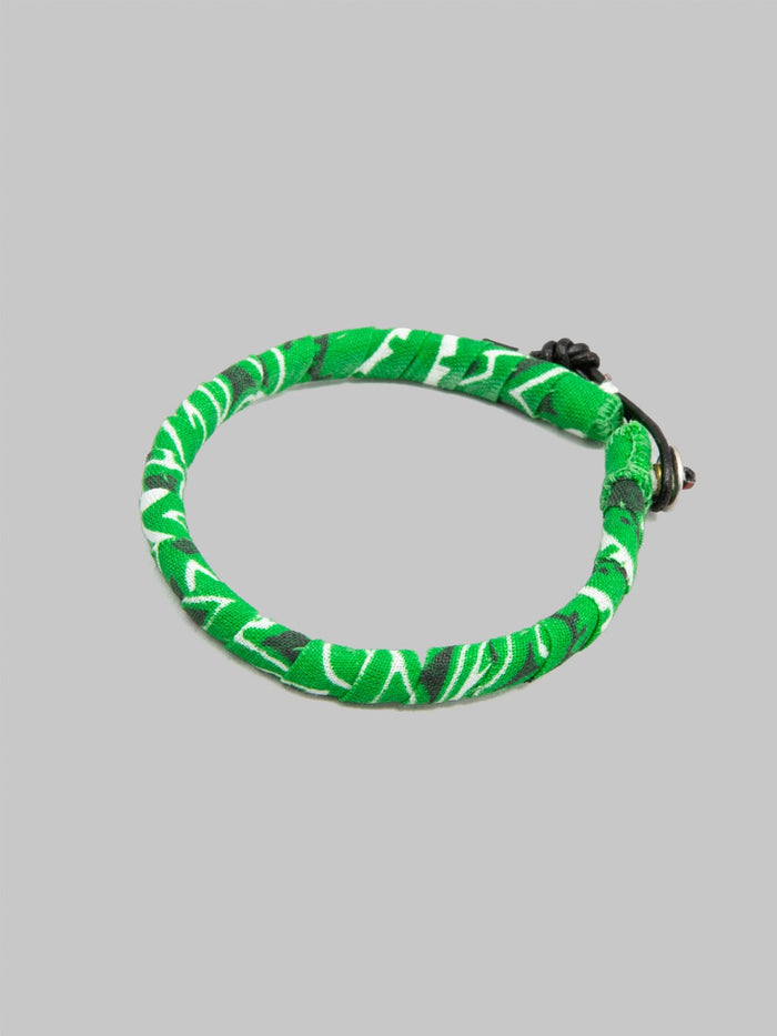 Mikia Bandana Bracelet Green
