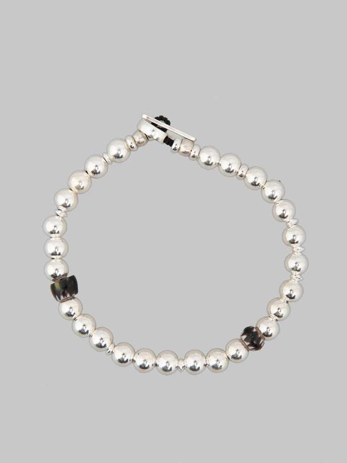 Mikia Silver Ball Bracelet japan made