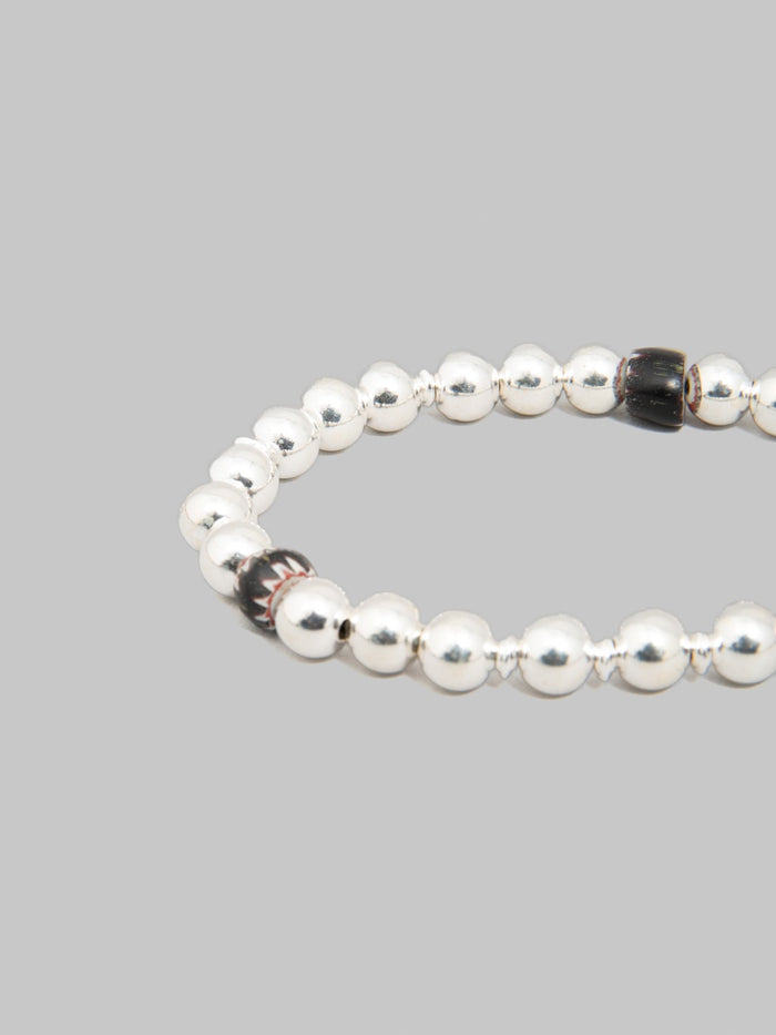 Mikia Silver Ball Bracelet detail