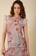 Milani Jersey Top, color_beige