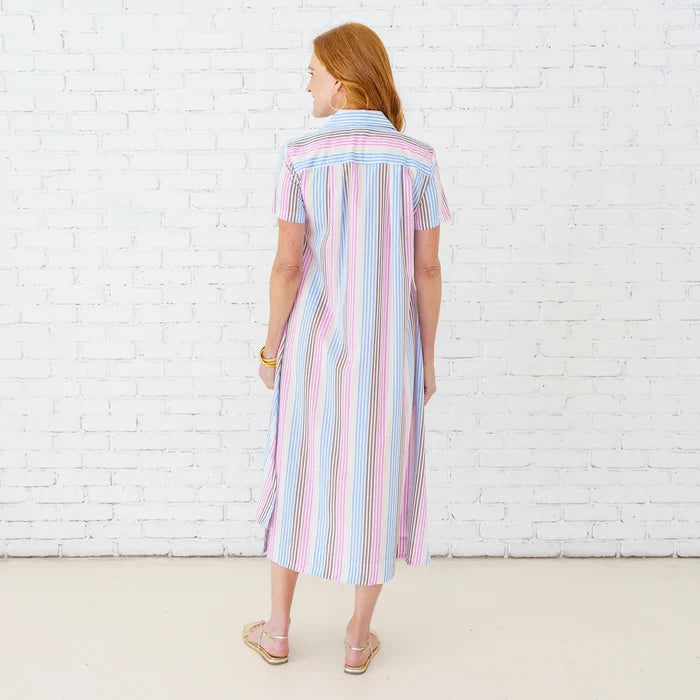 Millie Stripe Dress Spritzy