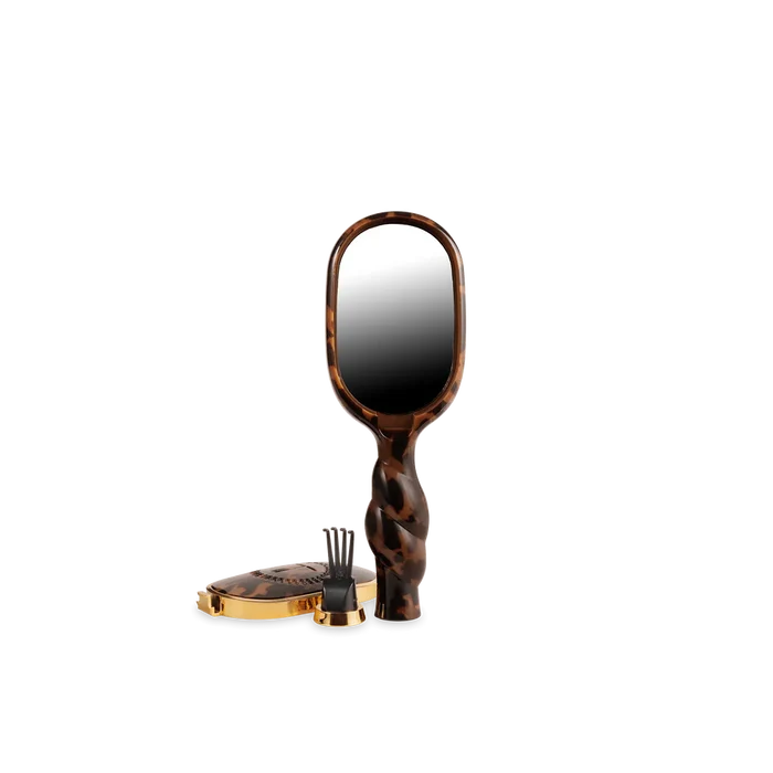 Mini Detangler Hair Brush for Medium Hair | Tortoise