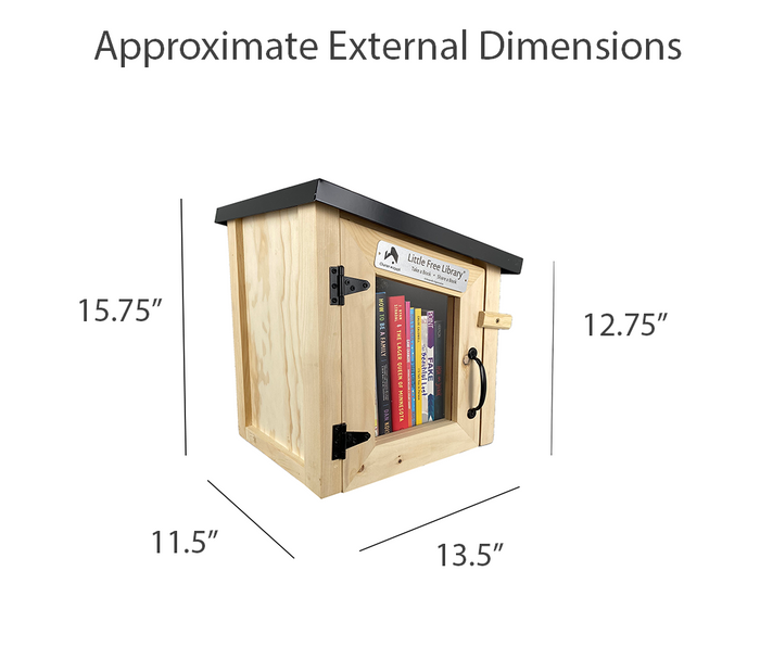 Mini Modern Little Free Library