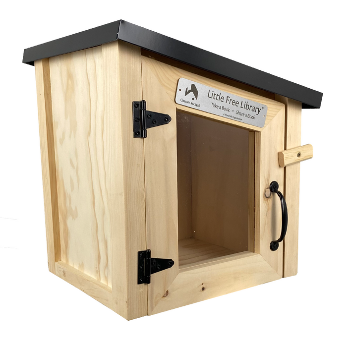 Mini Modern Little Free Library