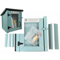 Mini Shed Light Blue Kit Little Free Library
