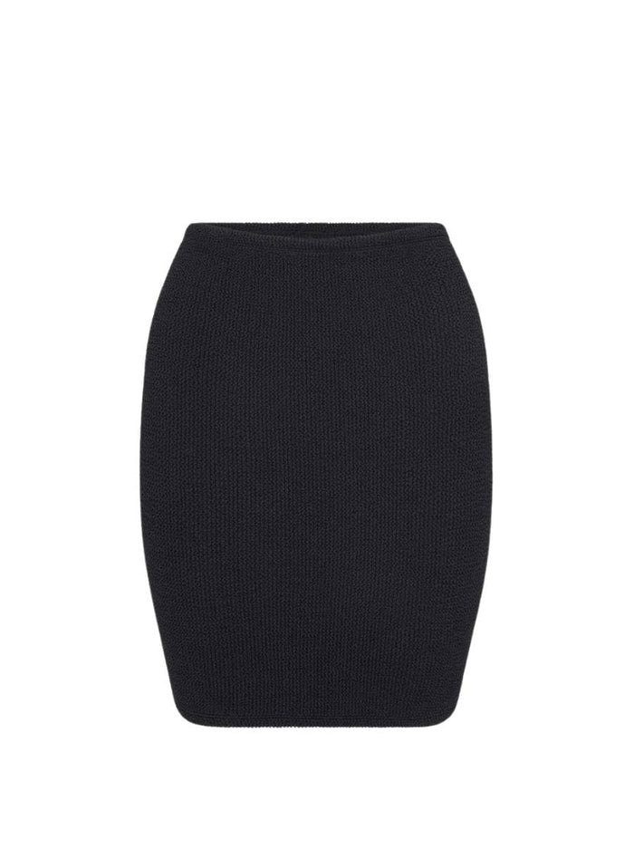Skirts Hunza G Mini Skirt Black O/S / Black Apoella